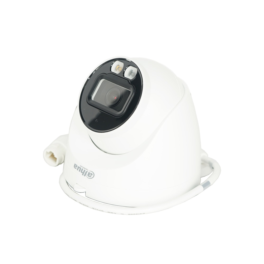 Dahua 8MP Smart Dual Light Augapfel-WizSense-Netzwerkkamera mit fester Brennweite HDW2849T-S-IL Integriertes warmes Licht und IR-LED-Mikrofon