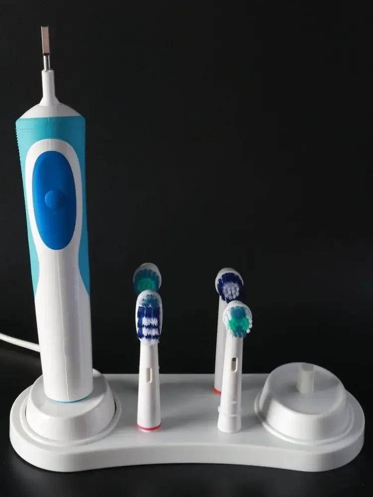 1 шт. держатель-кронштейн для электрической зубной щетки Oral B, подставка для зубной щетки для ванной комнаты, основание, поддержка насадок для зубной щетки с отверстием для зарядного устройства