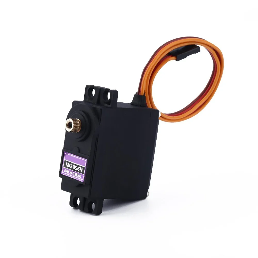 Oferta especial Servos digitales MG995 MG996 de 13KG y 15KG, Servo engranaje para coche Futaba JR, modelo RC, helicóptero, barco para Arduino UNO DIY