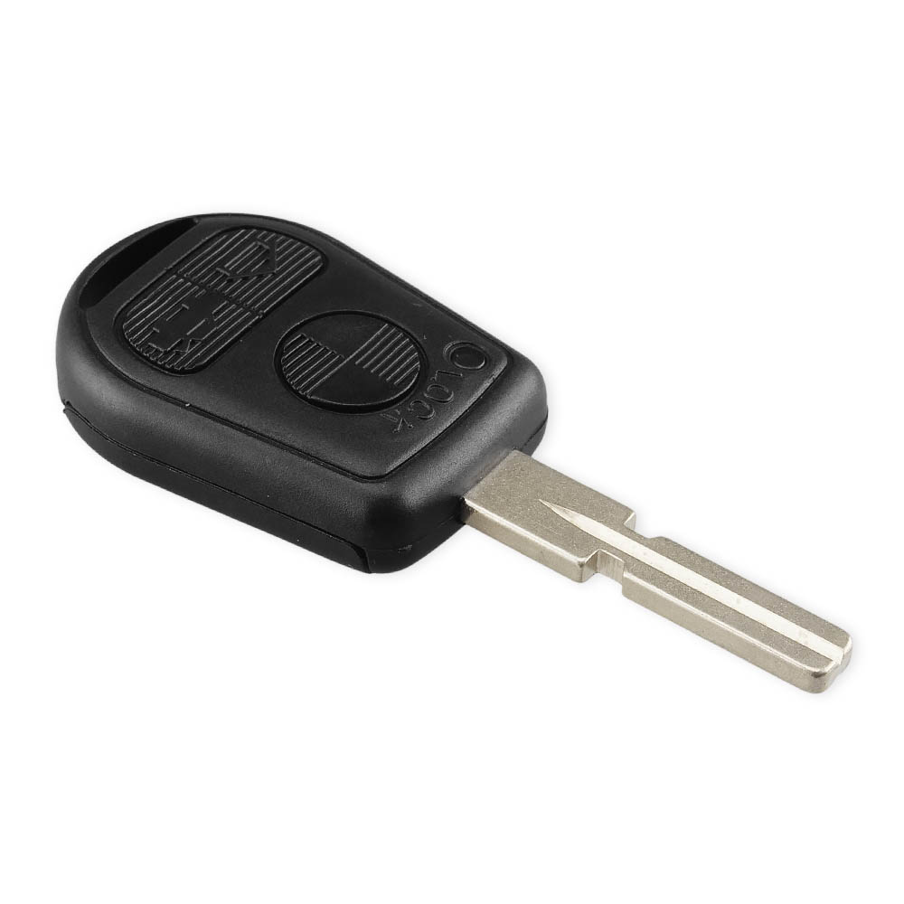 KEYYOU 3-кнопочный необрезанный лезвие для автомобильного ключа, сменный чехол для дистанционного ключа для BMW E31 E32 E34 E36 E38 E39 E46 Z3, чехол для ключа без выреза