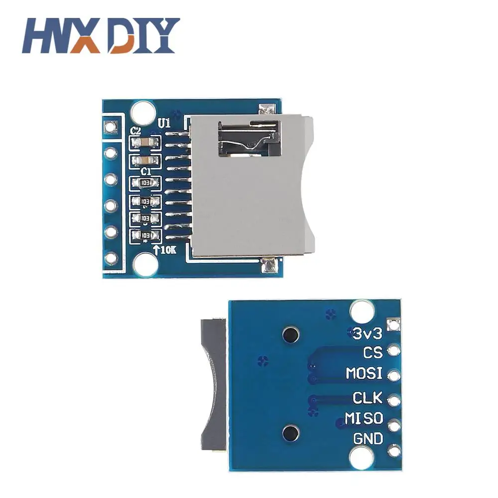 1-10pcs Micro Mini SD Storage Expansion Board Mini Micro SD TF Card Memory Shield Module With Pins for Arduino