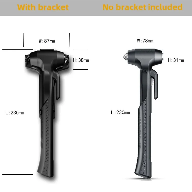 Safety Hammer Car Bus Escape Rescue Hammer Car Large Long Handle Emergency Hammer Window Breaker