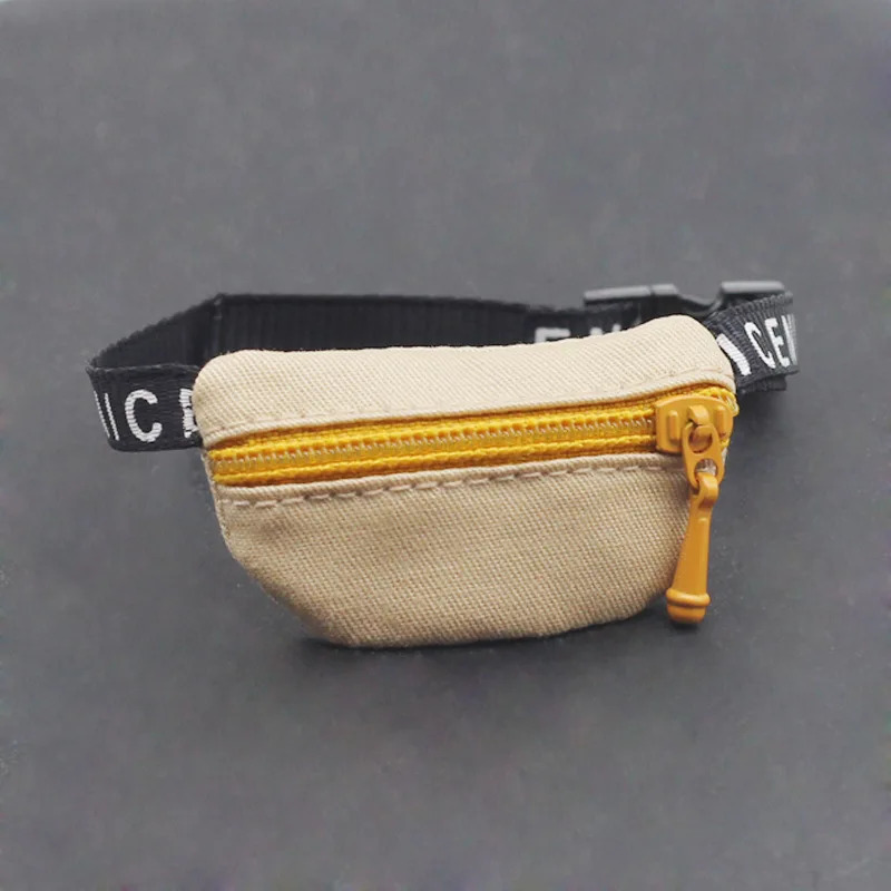 17 cm V1 V2 Crossbody Tas Leuke 1/6 1/8 1/12 BJD Poppen DIY Heuptassen Leuke 15 cm Idool Pluche Pop Accessoires Heuptas Gift