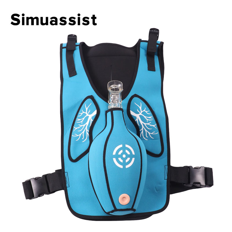 First AidการฝึกอบรมHeimlichการฝึกอบรมเสื้อกั๊กChoking Trainer Tracheal Blockageเสื้อกั๊กสวมใส่ผู้ใหญ่Infarctionการสอนรุ่น