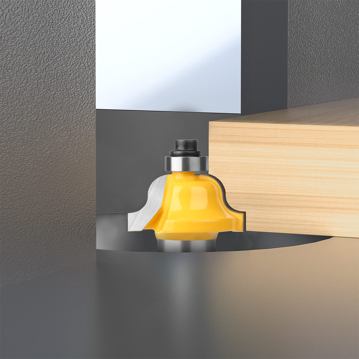 Juego de brocas para enrutador de vástago, herramientas de carpintería, fresas, recorte de esquina recta, 12 Uds., 1/4 pulgadas, 1/2 pulgadas, 6mm, 8mm