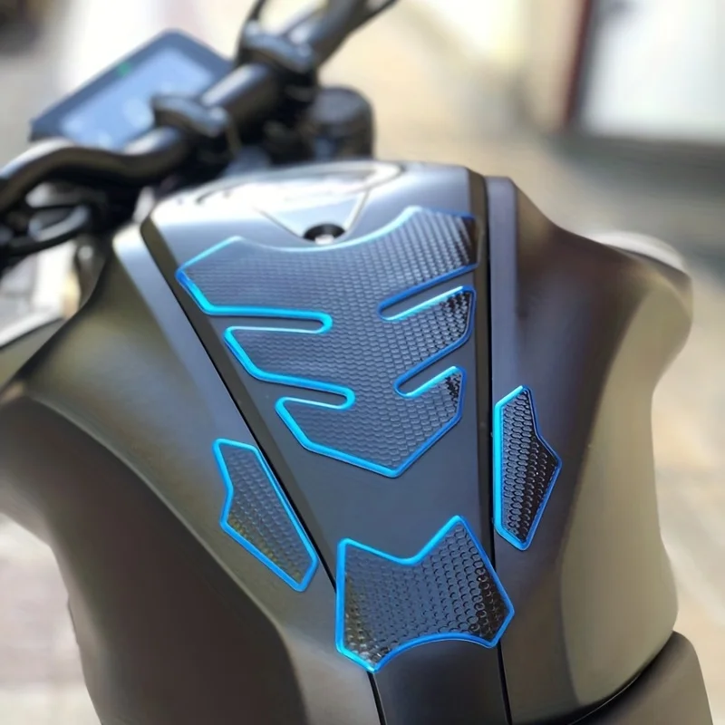 Adesivo universal 3d decalque gás óleo combustível tanque almofada protetor caso para yamaha suzuki kawasaki honda ktm