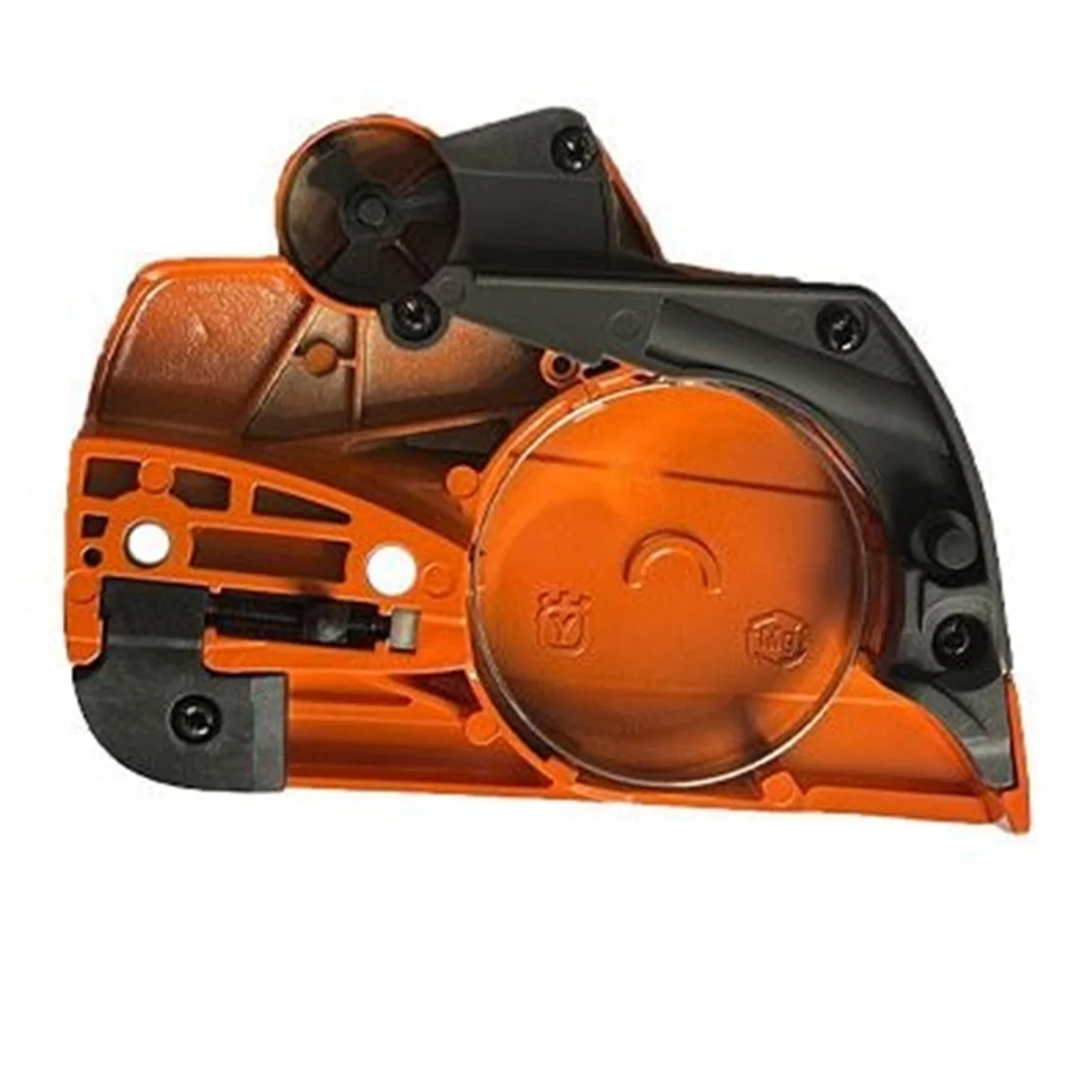 AA91 для Husqvarna 460 455, крышка чипа, крышка сцепления бензопилы, направляющая крышка, левая боковая пластина 537286301   Триммер для живой изгороди