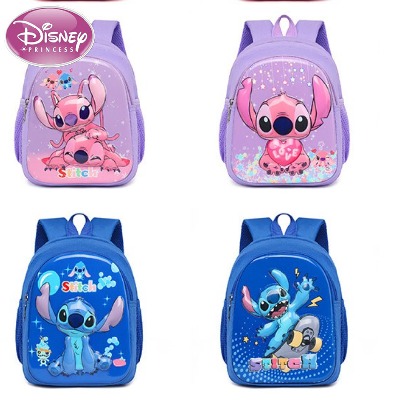 Disney Nuovo stile Trampoli Scuola materna Classe primaria e media Zaino leggero per ragazzi e ragazze della scuola carina
