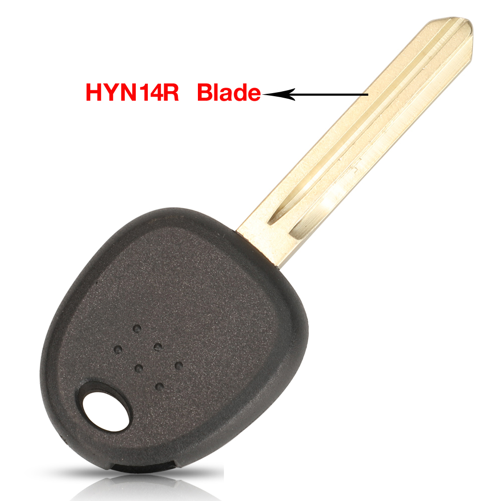 jingyuqin 10PCS Applicable To 3 Specifications of Chips Transponder Key Case Shell For KIA Hyundai Accent Sonata Elantra Accent