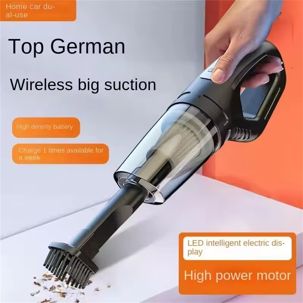 Aspirapolvere wireless Aspirapolvere portatile ricaricabile con aspirazione potente Carica rapida per peli di animali domestici in auto ﻿ ﻿ ﻿ ﻿