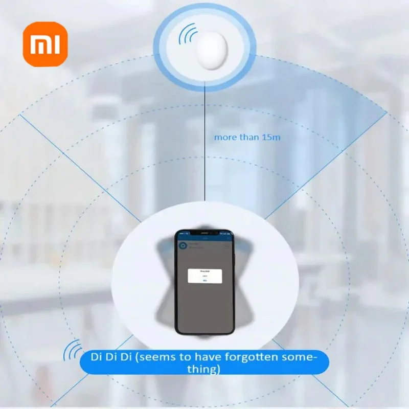 Xiaomi Mini Gps Tracker System FindMy App Airtag Smart Bluetooth Locator Child Finder Bag Anti-Loss Pet Collar With Tracker 2025