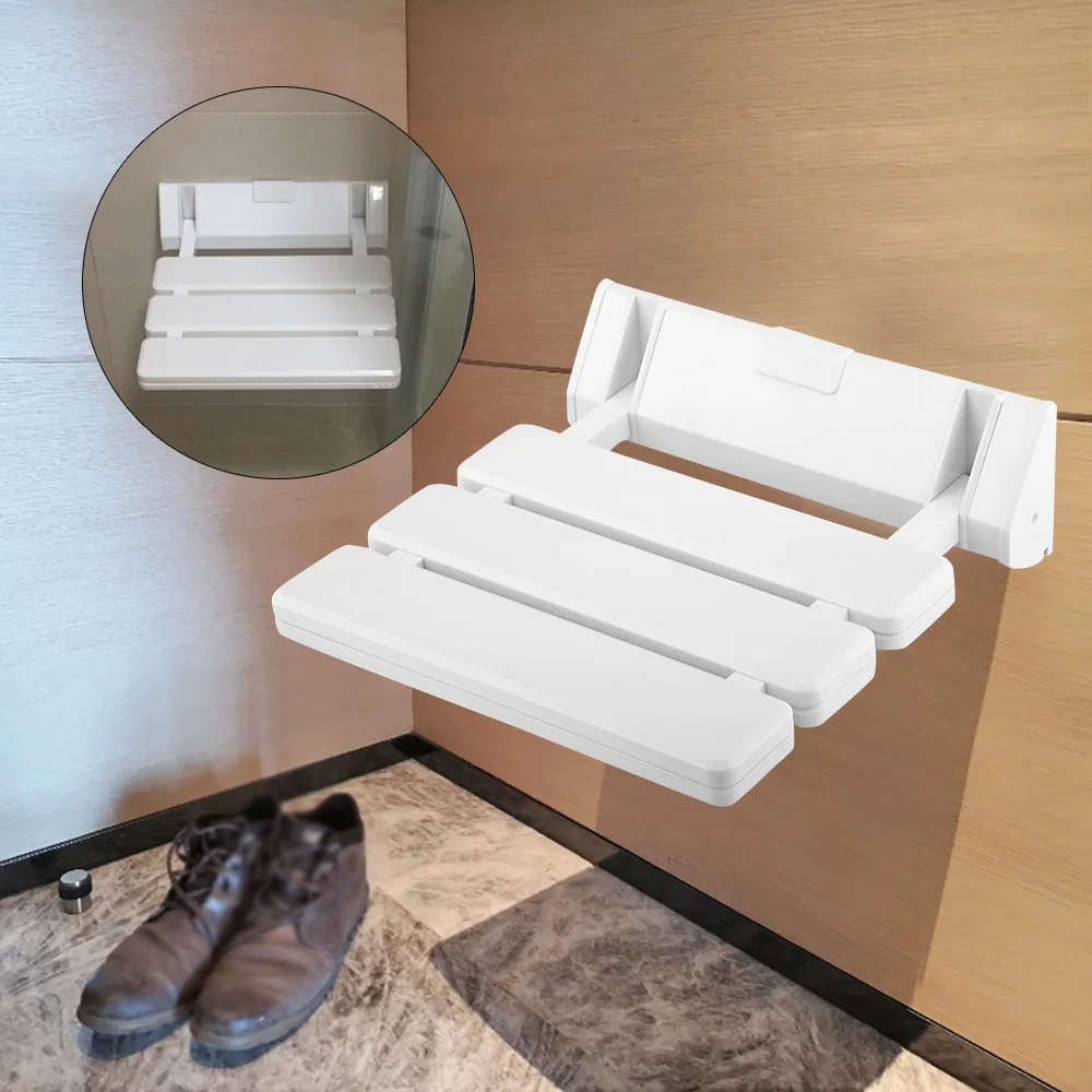 Sedile doccia pieghevole a parete per bagno max 130 kg