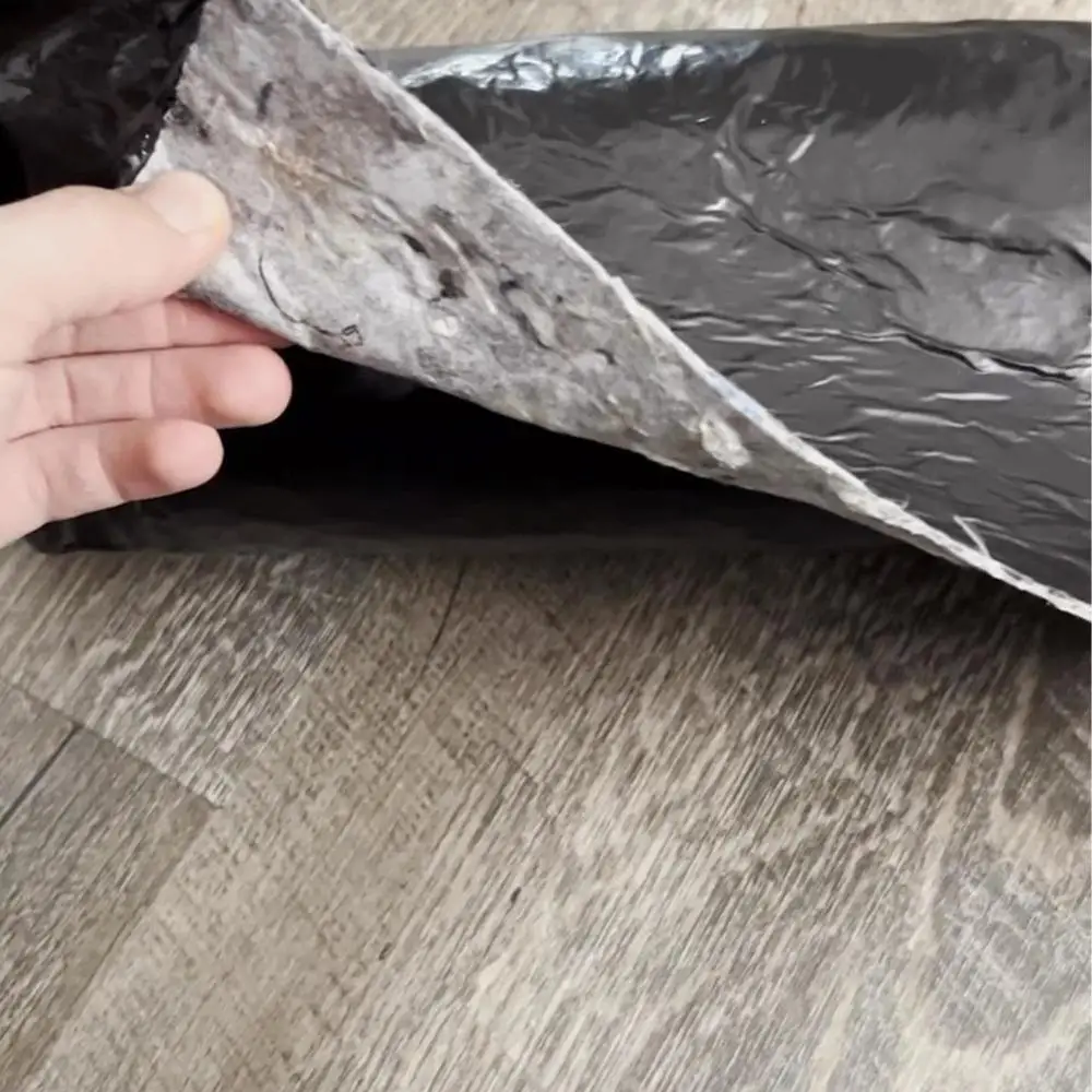 Luxury Vinyl Laminate Underlayment Sound Reduction Compression Resistant Moisture Protection Vapor Barrier Compatible Floating
