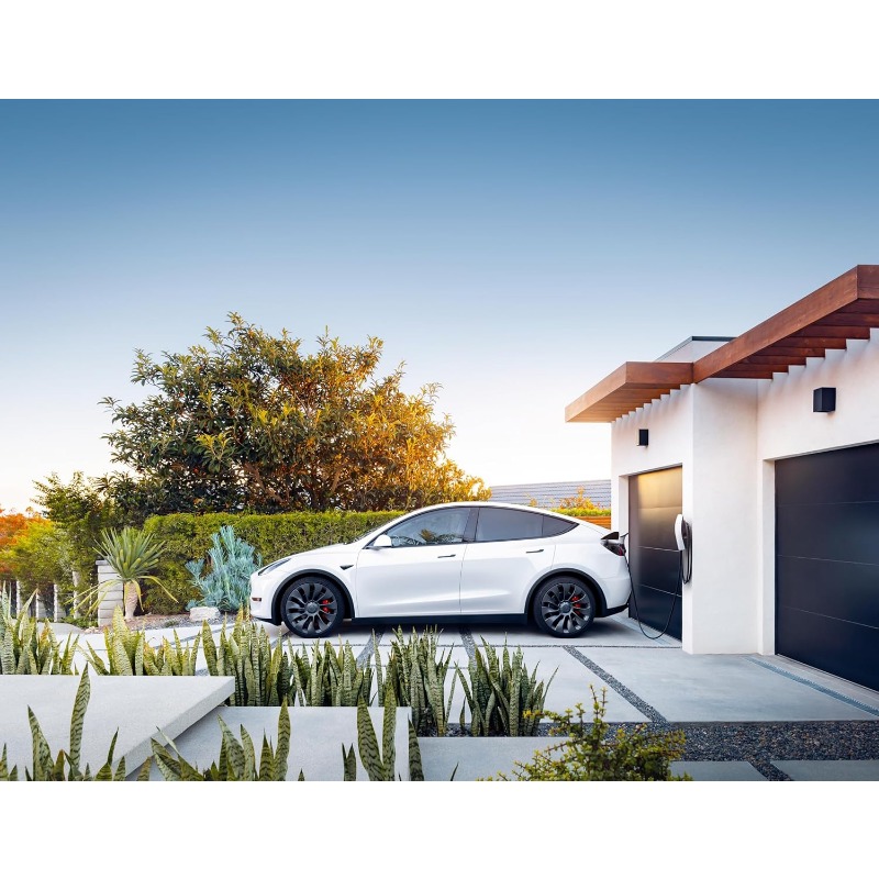 Wall Connector - Electric Vehicle (EV) Charger - Level 2 - up to 48A with 24' Cable