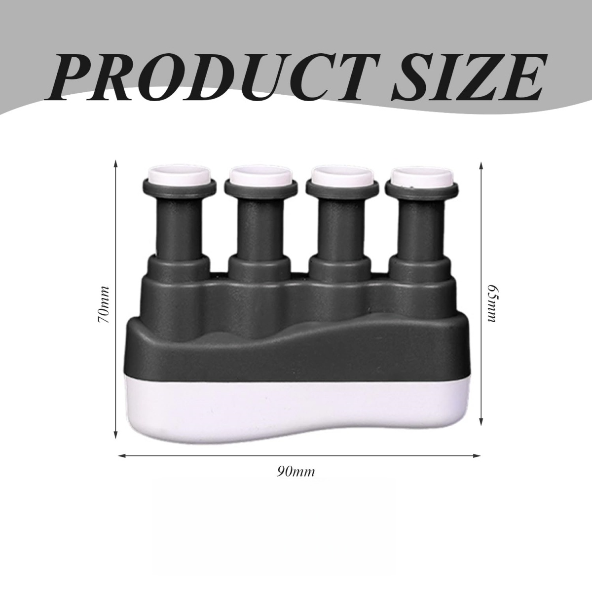 Ejercitador de dedo con agarre de mano para guitarra, fortalecedor, entrenadores de potencia, tensión media, equipo de Fitness para el hogar, ejercitador de dedo de entrada de Piano