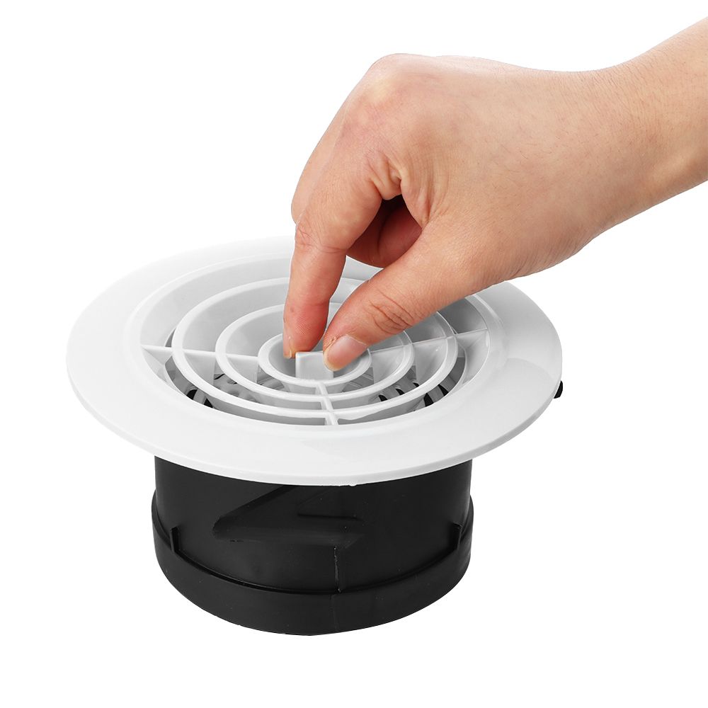Couvercle de Ventilation de conduit rond de différentes formes, 100/150mm, Grille de Valve d'extraction d'air, couvercle d'aération de Circulation d'air
