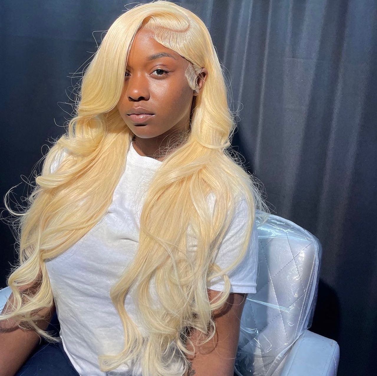 Peluca Frontal de encaje 613 Hd 13x6 13x4 peluca con malla Frontal rubia ondulada encaje transparente pelucas de cabello humano brasileño prearrancado de 30 pulgadas