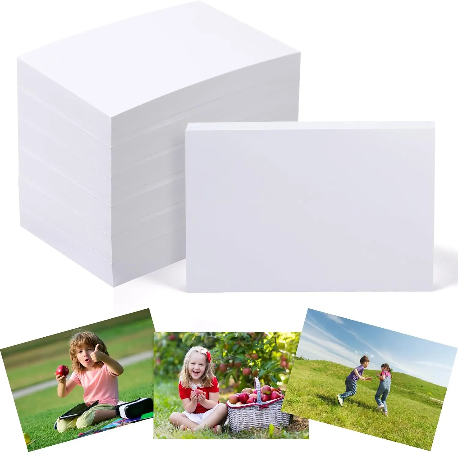 Papier photographique haute brillance 3.5x5 pouces, papier Photo professionnel étanche, fonctionne avec toutes les imprimantes à jet d'encre 230g