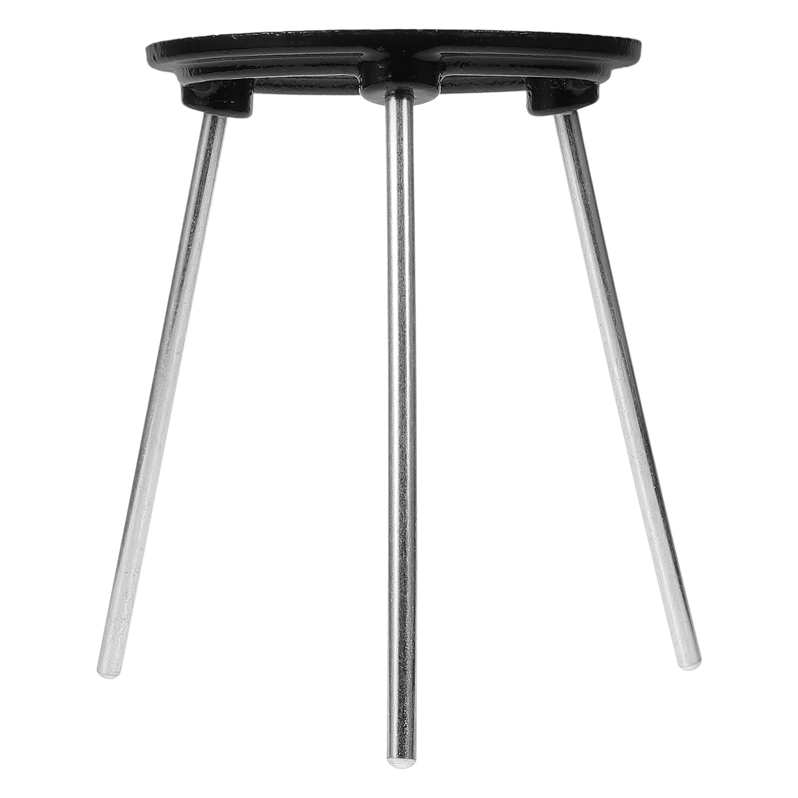 2-teiliger abnehmbarer Stativständer aus Gusseisen, Alkohollampenhalter, Laborausrüstung, Chemie-Experimentzubehör, Labormöbel