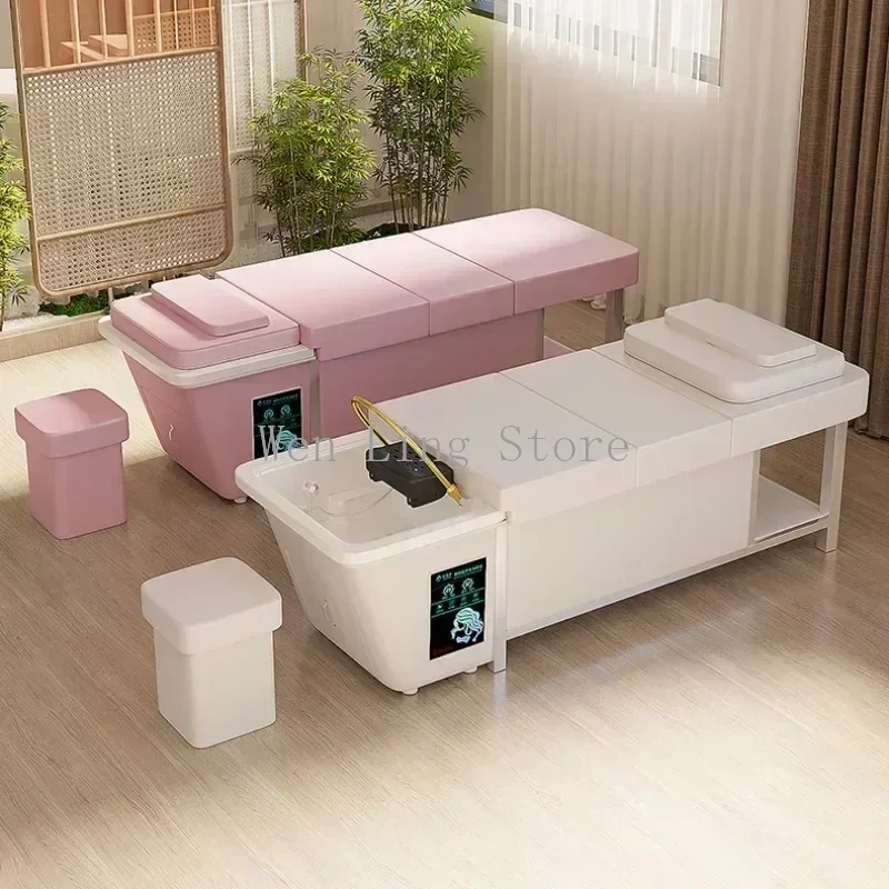 헤드 스파 Japonais 샴푸 의자 물 탱크 살롱 가구 일본 헤어 워시 스타일링 Camilla Lashista 샴푸 뷰티