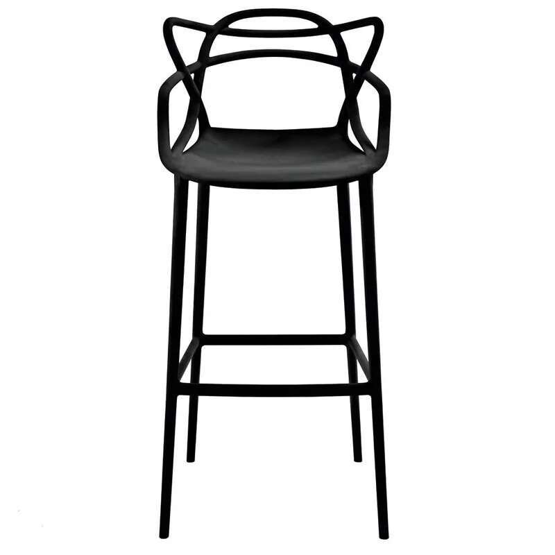 Taburetes De Bar relajantes para salón De Hotel, taburetes De Bar De plástico para restaurante y cafetería, taburetes De Bar para manicura, muebles ergonómicos modernos WZ