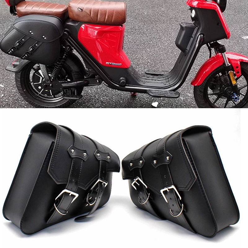 Motorcycle Saddlebag Side Tool Luggage Package Saddle For  Harley Honda Suzuki Kawasaki Yamaha Accessories Rear Seat Travel Bag