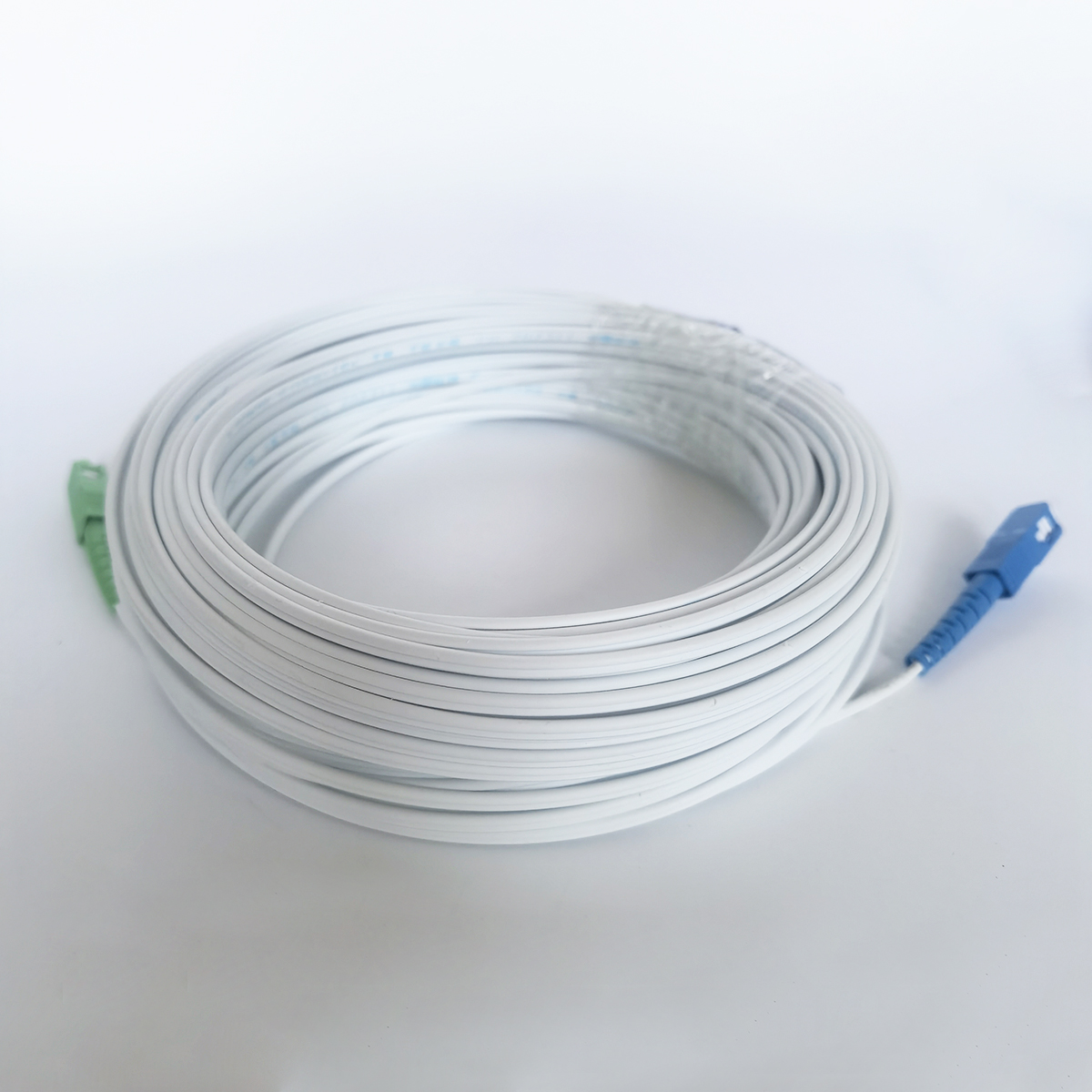 Cabo de extensão de fibra óptica SC/APC-SC/UPC 10-40 metros de núcleo único modo simplex ftth cabo de remendo interno