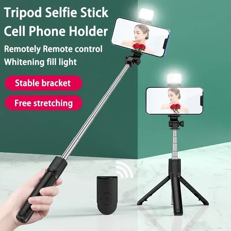 Trépied de téléphone extensible Selfie Stick, groupe de selfies, diffusion en direct, vidéo, statique, compatible avec tous les téléphones portables