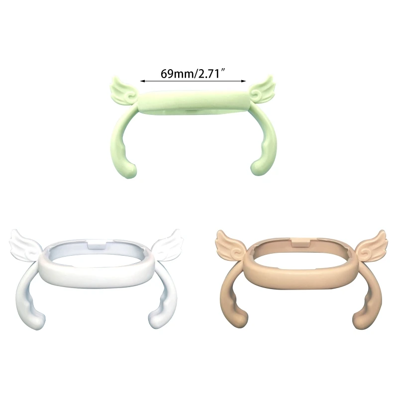 1Pc Bé Chai Xử Lý Mềm An Toàn Xử Lý Đối Với Hegen Sữa Uống Silicone Chai Cho Ăn Bìa Nhà Bé Ăn Phụ Kiện