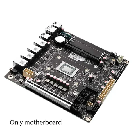 Topton 6-bay nas mini-itx motherboard 4x i226-v 2,5 gbe ports amd ryzen 7 8845hs 9 7940hs 8-core 16 threads bis 5,2 ghz, 2x ddr5