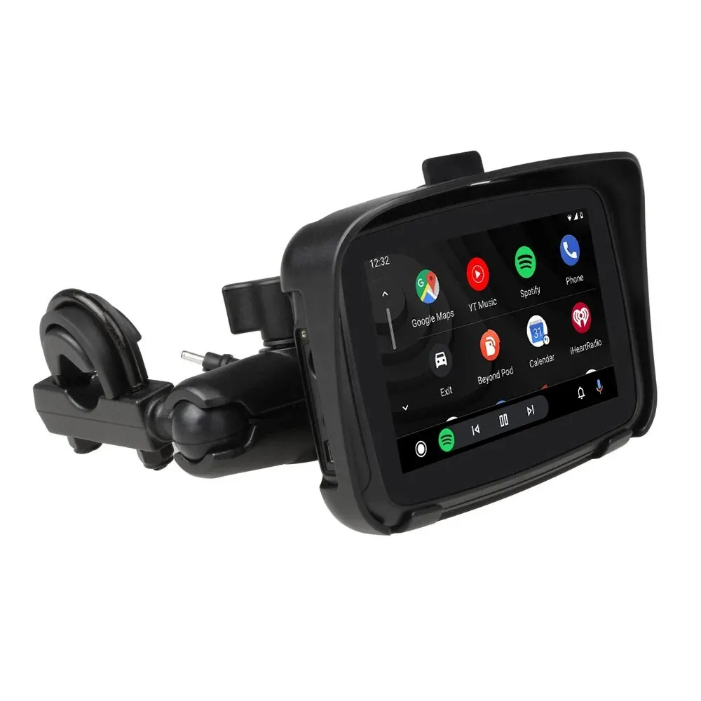 Ekiy-Carplay inalámbrico para motocicleta, dispositivo de 5 pulgadas con Android, navegación portátil automática, pantalla Gps, Ipx7, resistente al agua