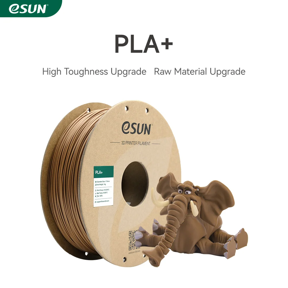 ESUN 3D Máy In Dây Tóc PLA + 1.75Mm Chiều Độ Chính Xác +/- 0.03Mm 1KG (2.2 LBS) cuộn Dây 3D Chất Liệu In Cho 3D Máy In