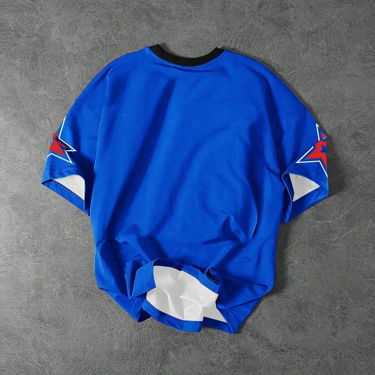 Camiseta de manga corta con cuello redondo y estampado de números y letras para hombre, ropa para fanáticos de los deportes al aire libre, camisetas para hombre y mujer