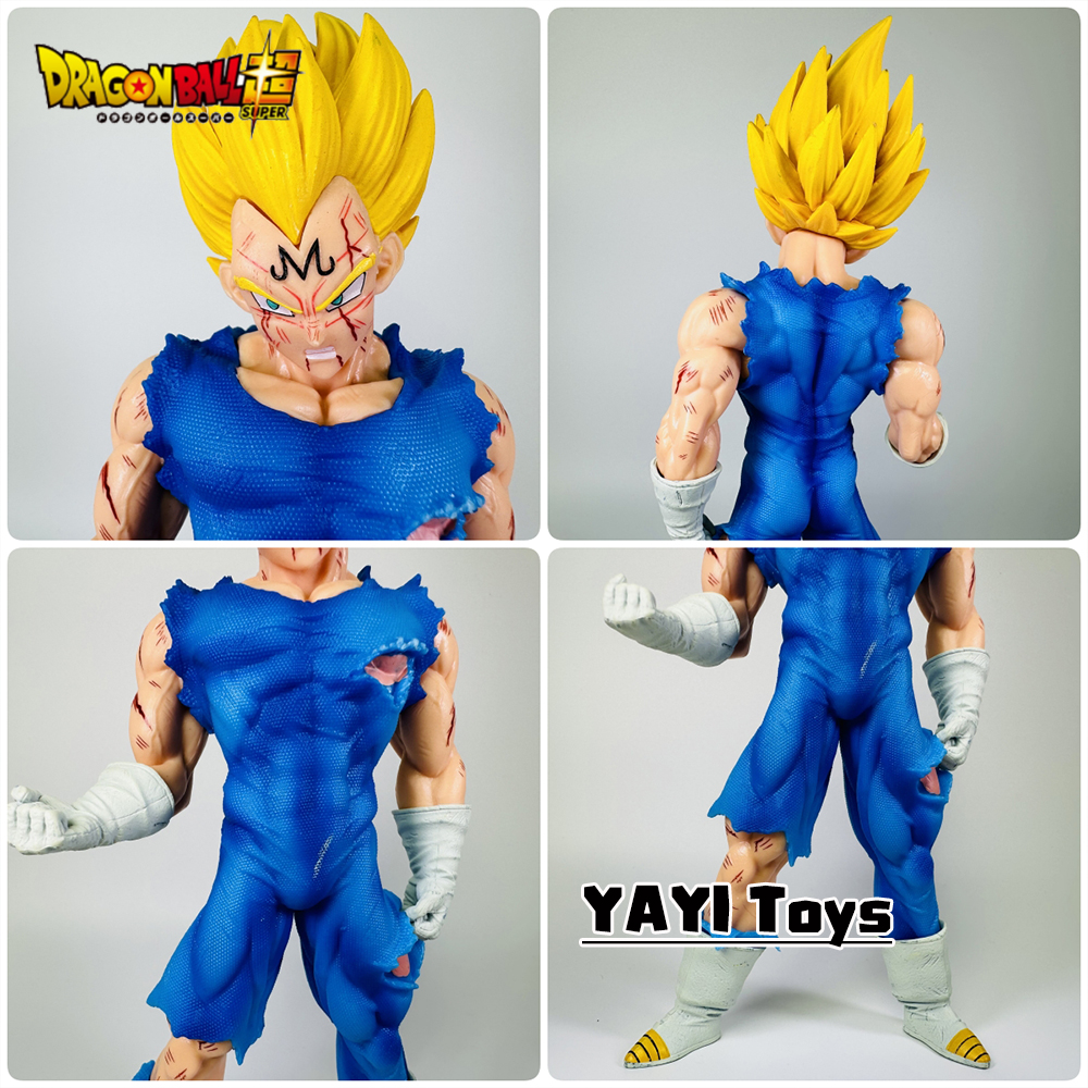 Heißer Dragon Ball Anime Figuren Vegeta GK Action-figuren Kampf Schäden PVC Modell Sammlung Ornament Spielzeug Geschenk