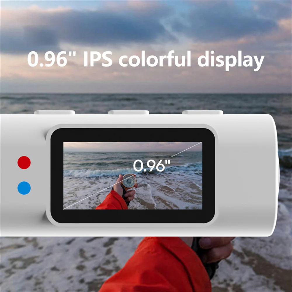 2.7K Mini FPV-bril Video-opnamen Micro-camera HD WiFi Intelligente headsetbril Video- en geluidsopname WiFi APP-bediening