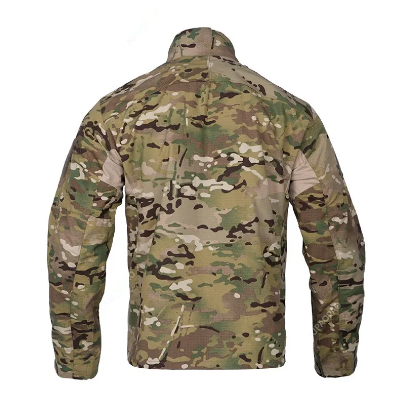 Winter and Autumn Tactical Jacket Men Waterproof and Warm Sportswear Tactical Three Piece Set Tactical Camouflage Training Suit