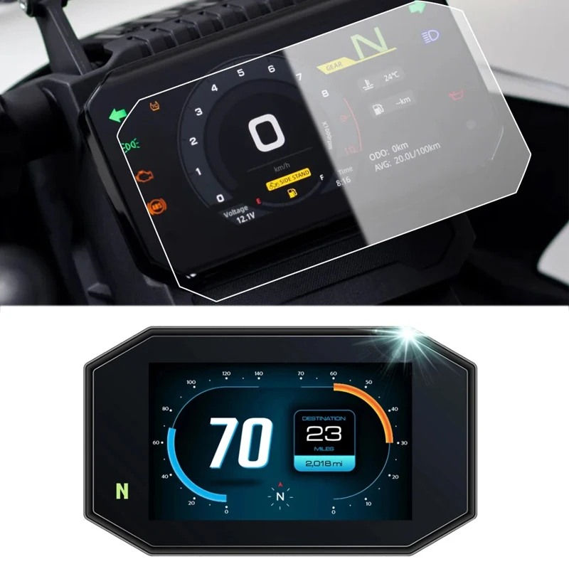 Voor CFMOTO CF 700MT MT700 MT700 MT 2024 2025 Snelheidsmeter Cluster Scherm Krasbescherming Dashboard screen Protector