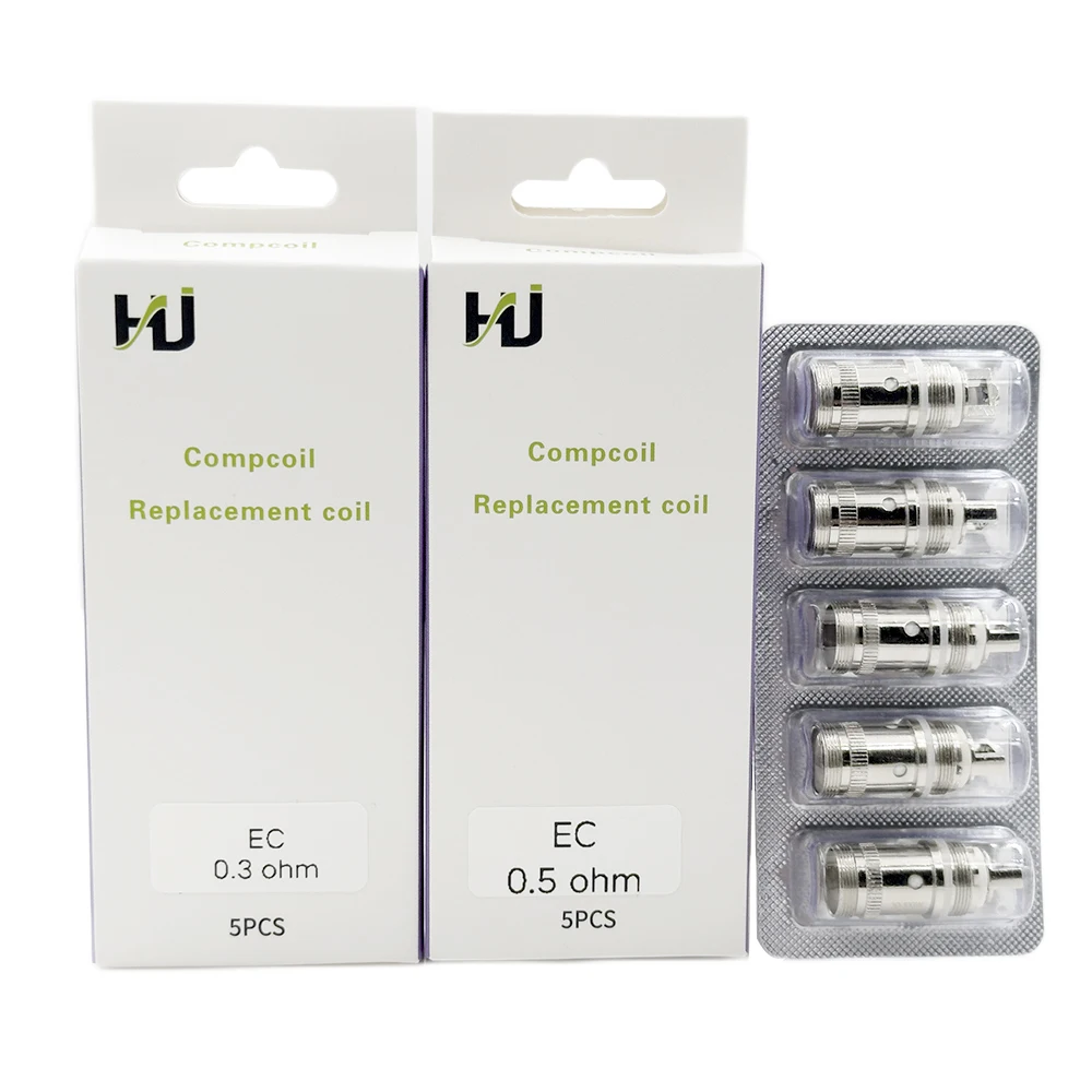 Tête de bobine de remplacement HJS OEM EC bobine 0,3ohm 0,5ohm 0,18ohm pour Mini réservoir Ijust 2 S Melo 3