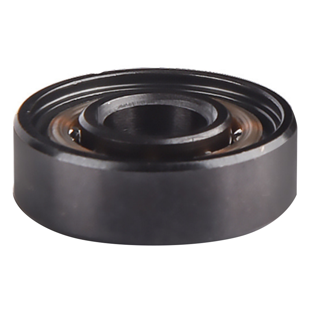 BABQ Rolamentos cerâmicos pretos híbridos de alta velocidade 608RS Rolamentos de skate Rolamentos de arco de plástico cerâmico 608