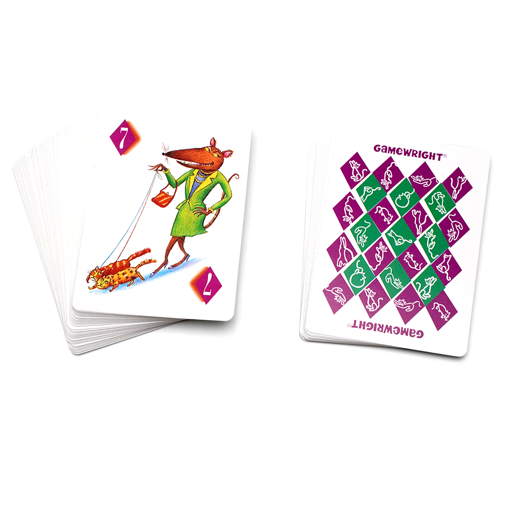 Rat a Tat Cat - Jeu de cartes Fun Numbers avec des chats (et quelques rats) pour les 6 ans et plus ﻿