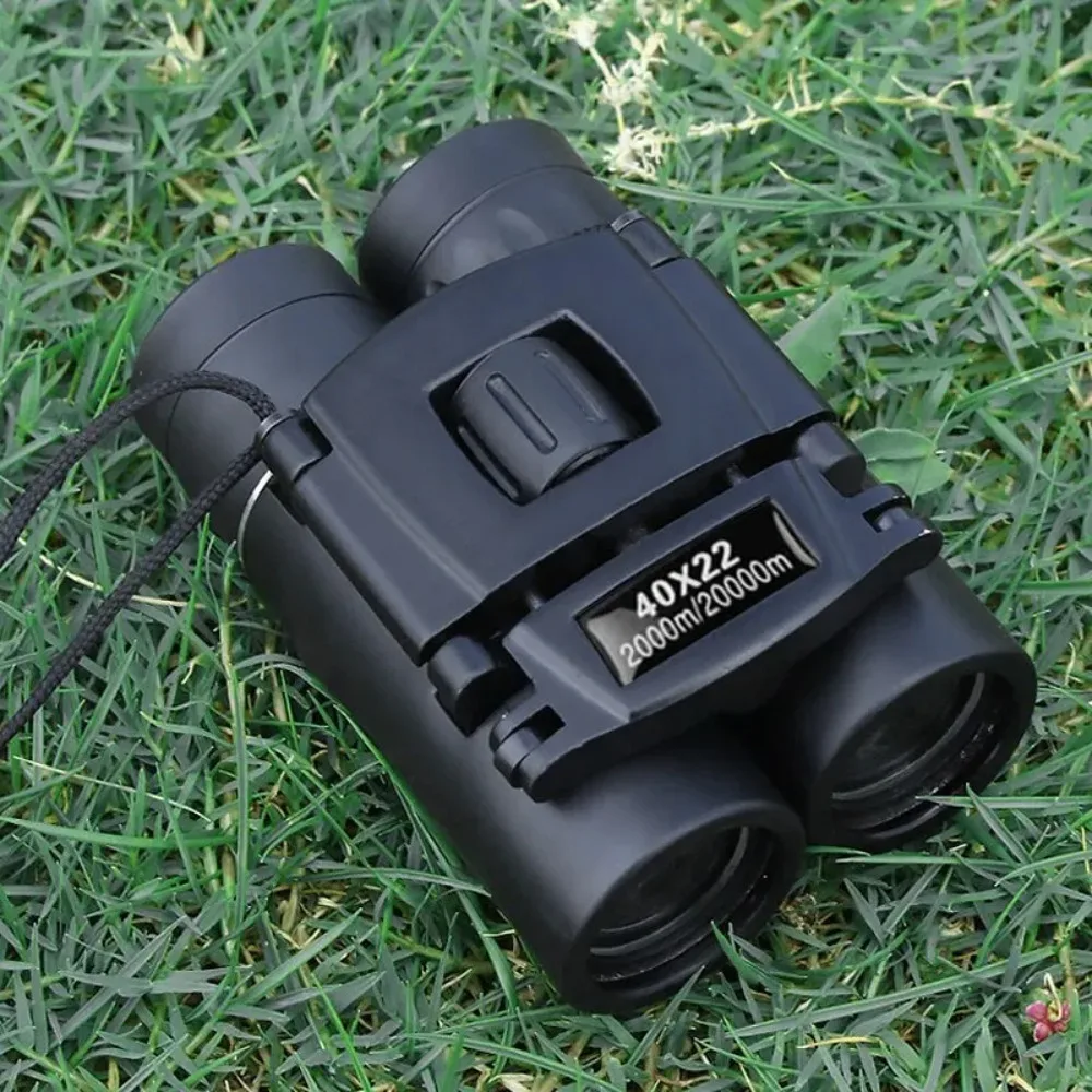 40x22 Binocolo potente HD 2000M Mini telescopio pieghevole a lungo raggio BAK4 Ottica FMC per caccia sportiva Viaggi di campeggio all'aperto