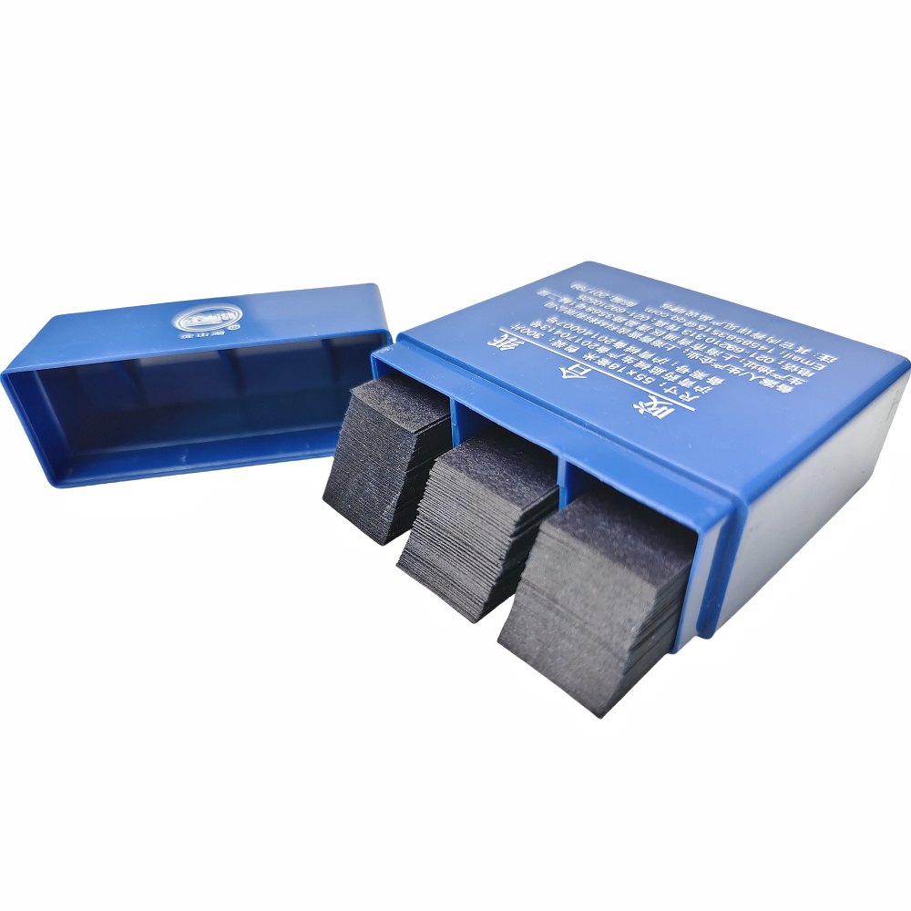 แถบกระดาษทันตกรรม300แผ่น/กล่องเครื่องมือทันตกรรมเครื่องมือฟอกสีฟันทันตแพทย์55*18ม.