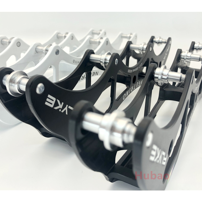 Quadro para speed de velocidade, base de alumínio, 3x90/100/110/125mm, 4x100/110mm, 3 rodas e 4 rodas skate Presente perfurando unhas e discos voadores