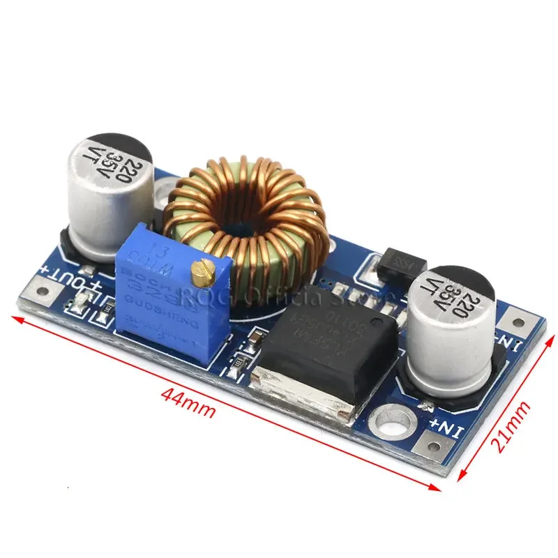 Módulo de fuente de alimentación XL4005 DSN5000 Beyond LM2596 DC-DC, reductor ajustable, 5A, gran corriente, gran potencia