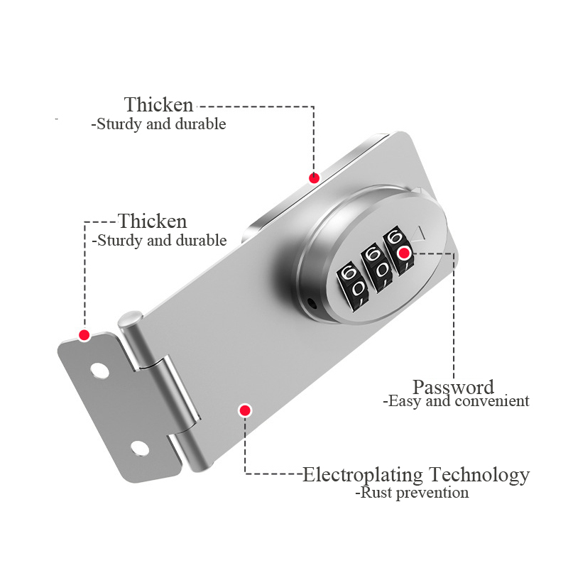 เด็กล็อคความปลอดภัยรหัสผ่านเด็กความปลอดภัยป้องกันตู้เย็นตู้ลิ้นชักล็อคเด็ก Baby Care เด็ก Closet Security