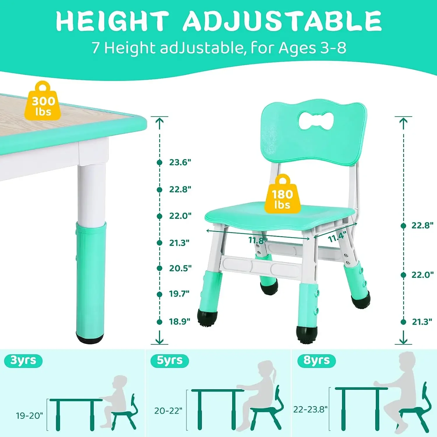 Mesas e cadeiras infantis com altura ajustável, roupas infantis, mesas e cadeiras de aprendizagem, capa multifuncional, mesa de arte