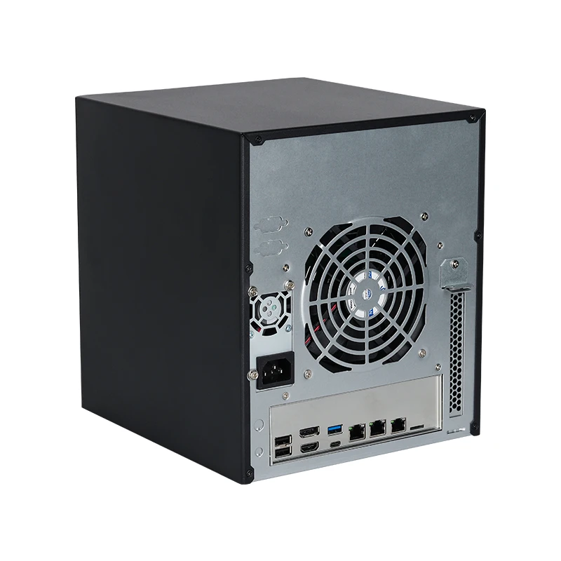 XCY X108 NAS 4/6/8 Bay 2.5/3.5 inch SATA HDD Intel N100 N150 DDR5 M.2 NVMe SSD 10G Ethernet Type-C Windows11 Linux RAID FreeNas