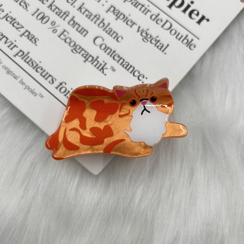 Spinka do włosów dla kota Lady Girl Śliczna mała spinka do włosów Krótkie długie włosy Spinka do włosów dla córki Kochanka Dziewczyna Partner szkolny