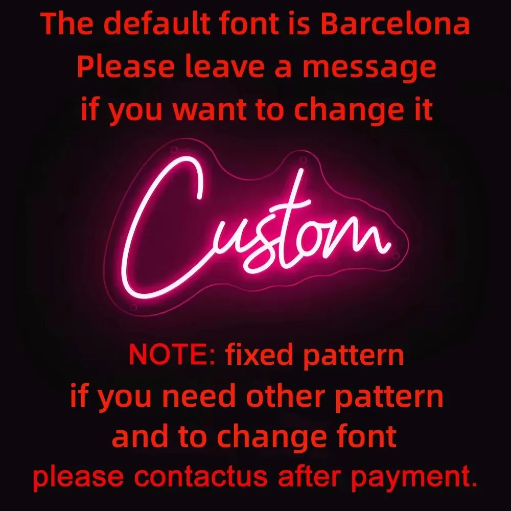 Letrero de neón personalizado, luz Led con nombre para niños, letreros con nombre personalizado, logotipo, luces de cumpleaños, regalos personalizados, decoración de pared del dormitorio