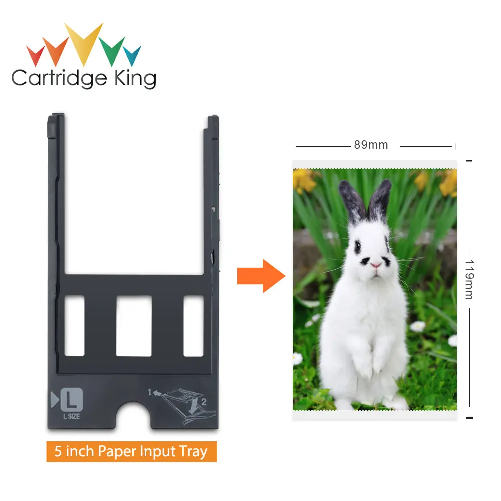 KP108IN Paper Input Tray for Canon Selphy CP1500 CP1300 CP1200 CP1000 CP910 CP900 Photo Printer PCC-CP400 PCL-CP400 PCP-CP400